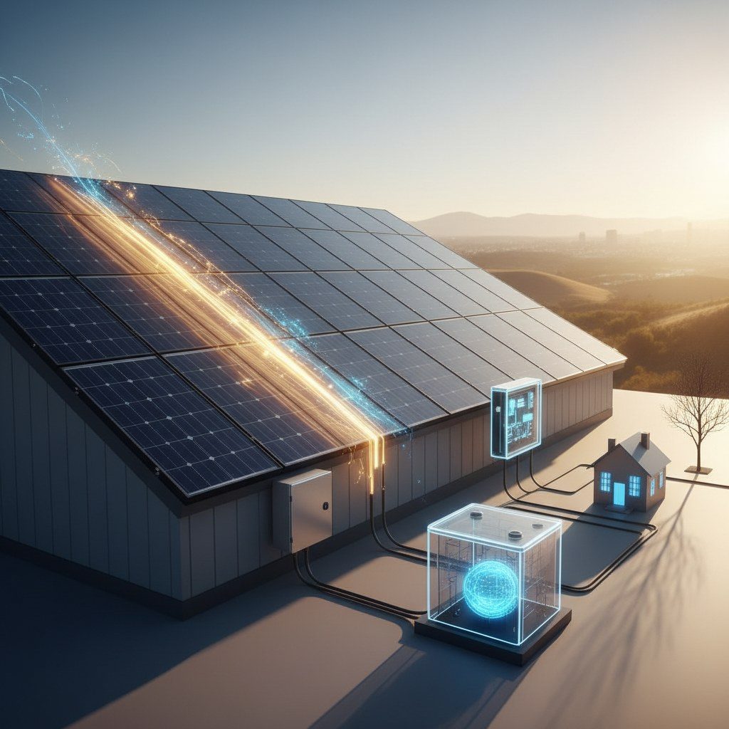 Cum funcționează producerea energiei electrice din lumina soarelui